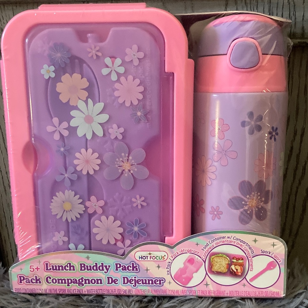 Pink and Purple Lunch Buddy Pack